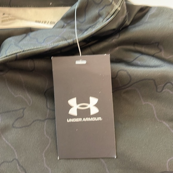 Under Armour Top Cold Weather Funnel Neck Green Size Small NWT - Picture 14 of 17